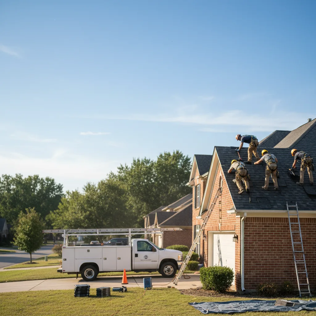 Roof Repair in Flora